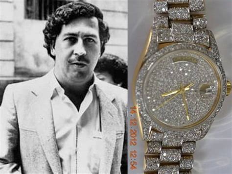 pablo escobar rolex replica|why was escobar's watch sold.